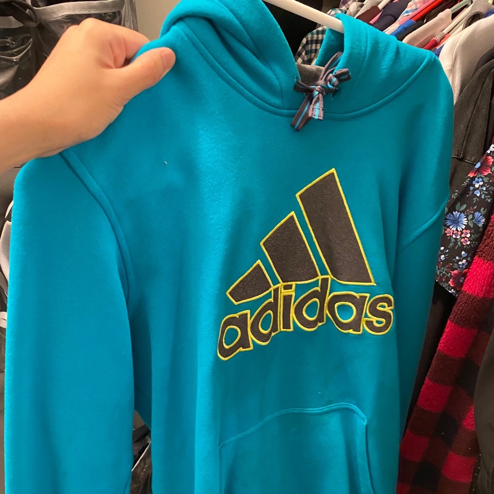 Adidas sweater light blue